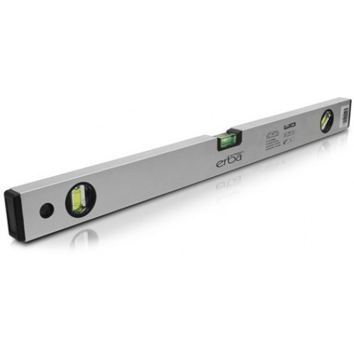 ERBA Aluminium Wasserwaage 60cm 3 Libellen 05126