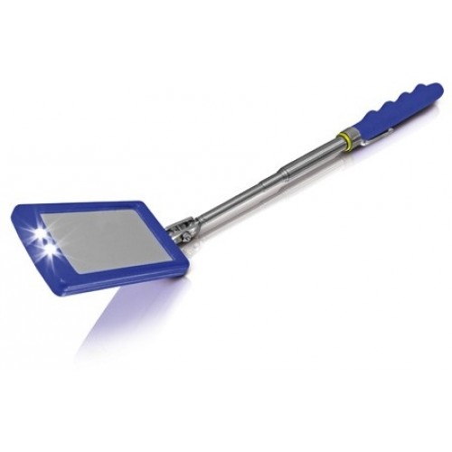 ERBA LED-Teleskopstab mit Spiegel 50x80mm 25526