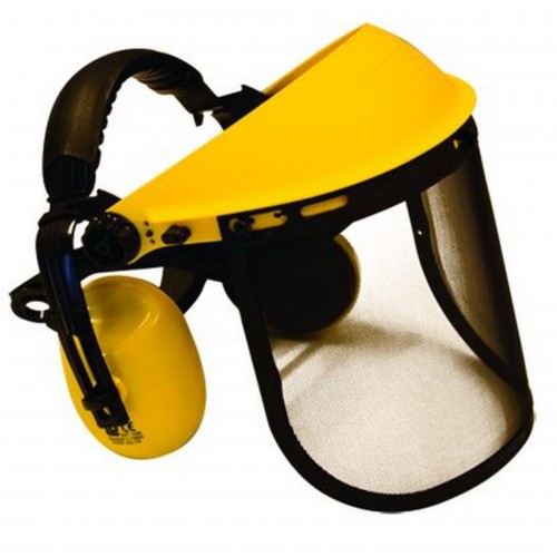 EUROGARDEN Gesichtsschutz mit Kopfhörern 9101035