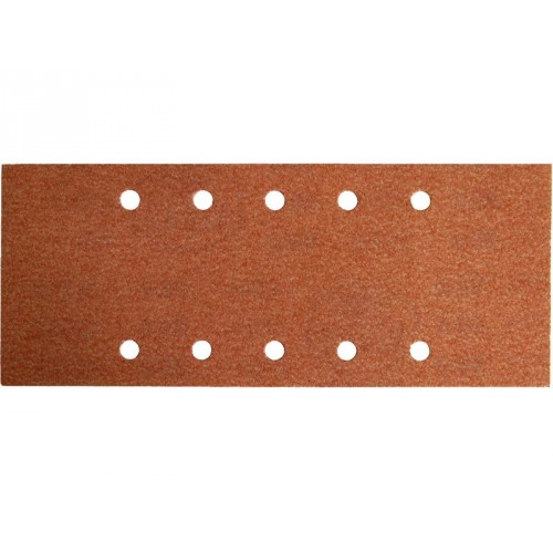 EXTOL PREMIUM Schleifpapier, 115 × 280 mm, P40, 10 Löcher, 10 Stk. 244040