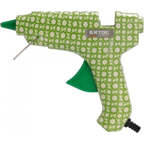 EXTOL CRAFT Heißklebepistole, floral grün, 40W, 11mm 422100 EXTOL CRAFT Heißklebepistole, floral grün, 40W, 11mm 422100