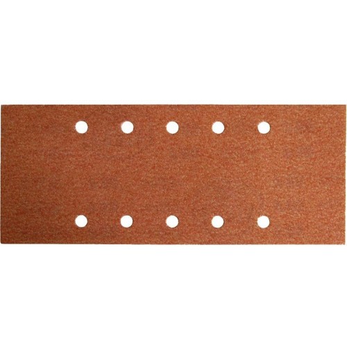 EXTOL PREMIUM Schleifpapier, 115 × 280 mm, P100, 10 Löcher, 10 Stk. 244100