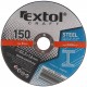 EXTOL CRAFT Schneidscheiben für Metall, 5 Stck, 150x1,6x22,2mm 106930