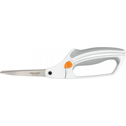 Fiskars Easy Action Softgrip Allzweckschere, 26 cm, Weiß 1059564