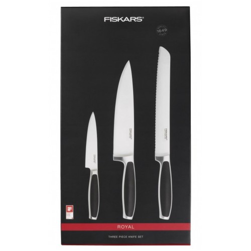 Fiskars Royal 3-tlg.Messerset 1016464