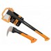 FISKARS Set Spaltaxt X21 + WoodXpert Handsappie XA2, 1025438