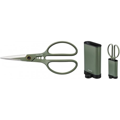 Fiskars Plant Care Pflanzenschere mit Halter, 19 cm 1075316