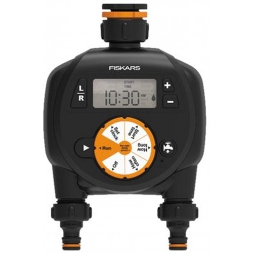 FISKARS Zeitschaltuhr / Timer mit mit 2 Ausgängen 1054792