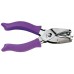 Fiskars Handmotivstanzer, Stanzzange zum Ausstanzen von kleinen Kreisen, 1003816