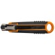 Fiskars Sicherheits Cutter, 18mm, 14cm, schwarz/orange 1004683