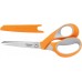 Fiskars Schere RazorEdge Softgrip 21cm Rechtshänder, weiß/orange 1014579