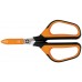 Fiskars Solid SP15 Universal-Gartenschere, Orange/Schwarz, 23,8cm 1051602