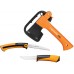 Fiskars X5 Camping Set mit Beil, Säge und Messer 1057912