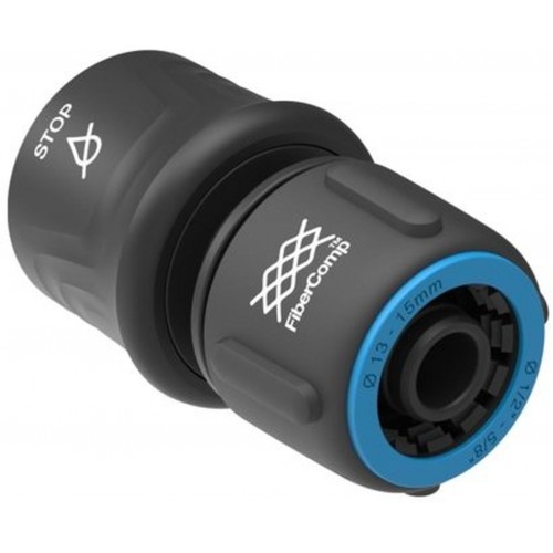 Fiskars FiberComp Schlauchkupplung STOP 13–15 mm (1/2"–5/8") 1054789 Fiskars FiberComp Schlauchkupplung STOP 13–15 mm (1/2"–5/8") 1054789