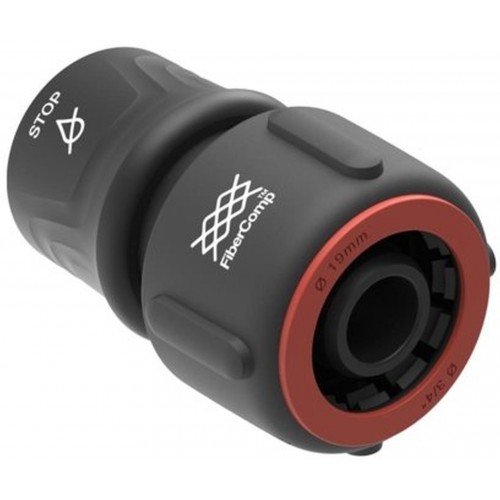 Fiskars FiberComp Schlauch-Schnellkupplung STOP 19 mm (3/4”) 1054790