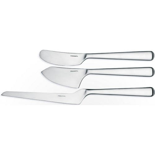 FISKARS FunctionalForm Käsebesteck 3tlg., mattiert 856251