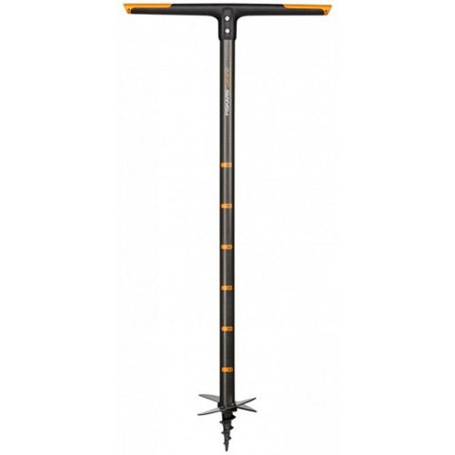 Fiskars QuikDrill L Handerdbohrer, für Löcher bis 200mm, Länge 1100mm 1000640