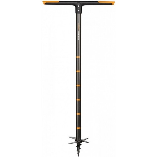 Fiskars QuikDrill S Handerdbohrer, für Löcher bis 100mm, Länge 1100mm 1000636