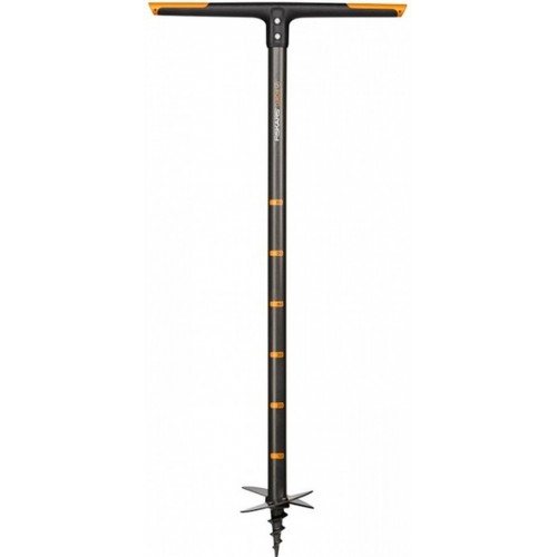 Fiskars QuikDrill M Handerdbohrer, für Löcher bis 15cm, Länge 1100 mm 1000638