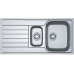 B-Ware! Franke Spark SKX 651, 1000x500 mm, Küchenspüle, Edelstahl 101.0464.044-beschädigt!