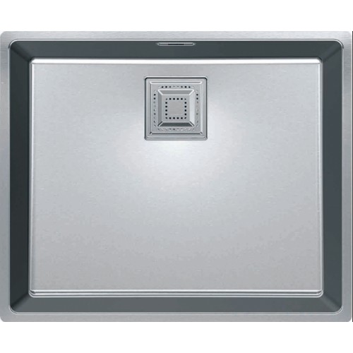 Franke Centinox CMX 110-50 530x440 mm. Edelstahlspüle + Siphon122.0286.535