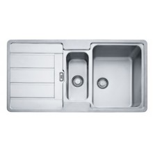 B-Ware!Franke Hydros HDX 654 R, 965x510 mm, 101.0320.862- Loch für Armatur + Ecke gebogen!