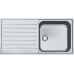 Franke Argos AGX 211-100 Edelstahlspüle, 1000 x 510 mm 127.0380.396