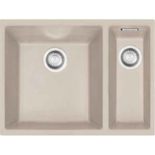 Franke Sirius SID 160/2, 560x440 mm, Küchenspüle, Tectonite coffee 125.0363.806