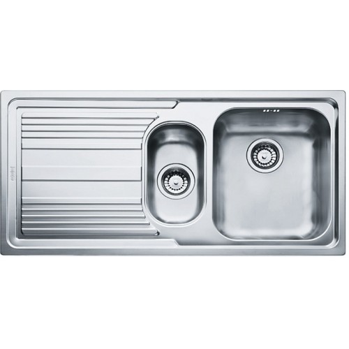 Franke Logica LLL 651, 1000x500 mm, Küchenspüle, Edelstahl Leinenstruktur 101.0120.186 Franke Logica LLL 651, 1000x500 mm, Küchenspüle, Edelstahl Leinenstruktur 101.0120.186