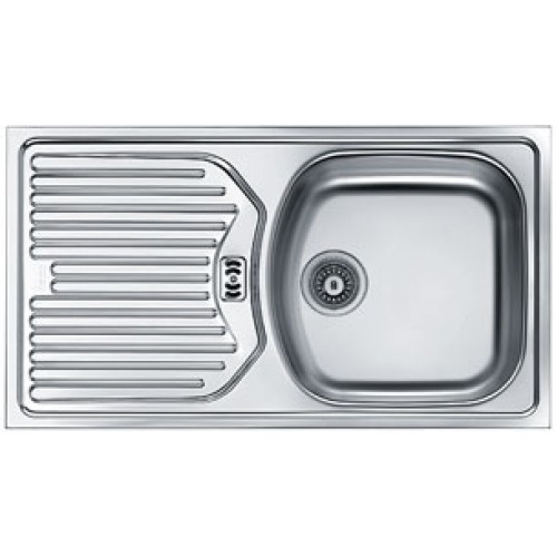 Franke Eurostar ETL 614 3 1/2“ 780x435 mm Edelstahl Einbauspüle, Leinen Struktur 101.0286. Franke Eurostar ETL 614 3 1/2“ 780x435 mm Edelstahl Einbauspüle, Leinen Struktur 101.0286.