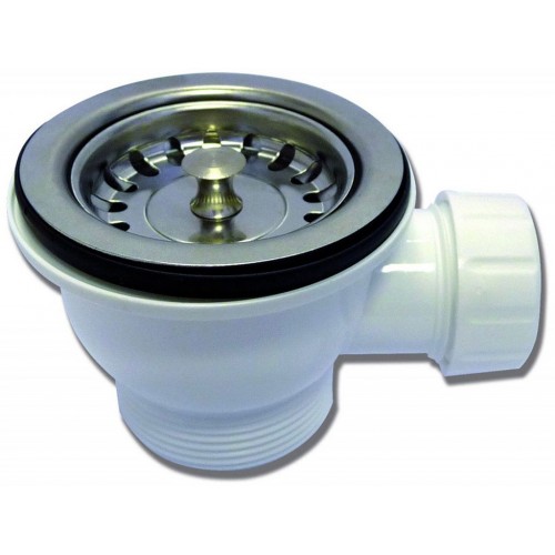 Franke Korbventil 1 1/2" mit Abzweig für Ablauf Franke Korbventil 1 1/2" mit Abzweig für Ablauf