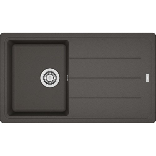 Franke Basis BFG 611-86, 860x500 mm, Küchenspüle Fragranit, Schiefergrau 114.0723.959