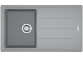 Franke Basis BFG 611-86, 860x500 mm, Küchenspüle Fragranit, Steingrau 114.0336.936