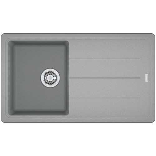 Franke Basis BFG 611-86, 860x500 mm, Küchenspüle Fragranit, Steingrau 114.0336.936