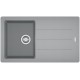 Franke Basis BFG 611-86, 860x500 mm, Küchenspüle Fragranit, Steingrau 114.0336.936