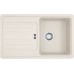 Franke Euroform EFG 614-78, 780x475 mm,Einbauspüle, Siebkorbfventil, Magnolia 114.0277.328