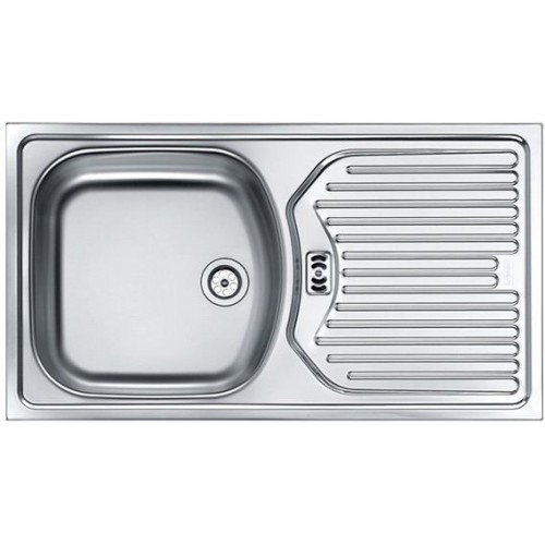 Franke Eurostar ETL 614 3 1/2“ 780x435 mm Edelstahl Einbauspüle, Leinen Struktur 101.0058.