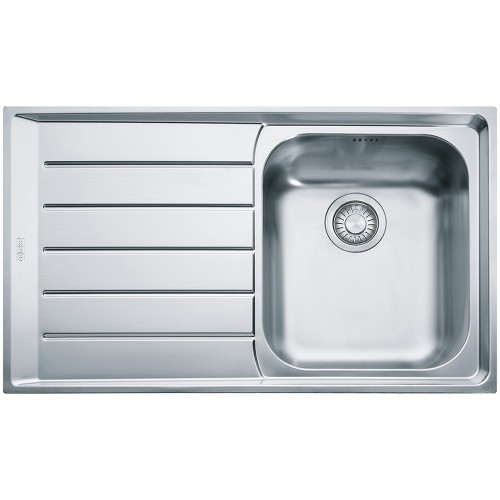 B-Ware! Franke Neptun NEX 611 Edelstahl glatt, Becken rechts 101.0083.233-beschädigt!