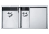 B-Ware! Franke Planar PPX 251, 1000x512 mm, Einbauspüle - (Becken links), 127.0197.829