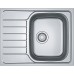 Franke Spark SKX 611-63, 635x500 mm, Küchenspüle, Edelstahl 101.0554.877