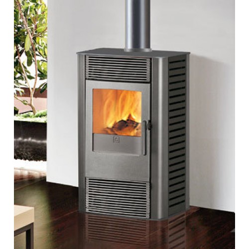 EDILKAMIN FUNKY Holz-Kaminofen, luftführend, anthrazit, 641660 EDILKAMIN FUNKY Holz-Kaminofen, luftführend, anthrazit, 641660