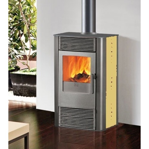 EDILKAMIN FUNKY Holz-Kaminofen, luftführend, kastanienfarbig, 641680