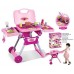 G21 Kindergrill mit Zubehör pink 6906690
