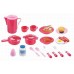 G21 Kinder Spielgeschirr pink 39St 690722