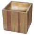 G21 Blumentopf Wood Cube 44x44x41cm, 6392631