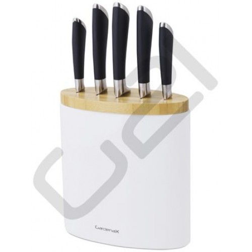 G21 Keramischer Messerblock Exlusiv, 5 tlg. 6390471