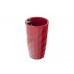 G21 Blumentopf mit Wasserspeicher Diamant rot 33cm 6392531