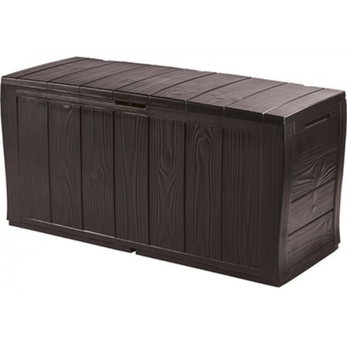 KETER SHERWOOD 270L Garten-Aufbewahrungsbox 117 x 45 x 57,5 cm, braun 17198596