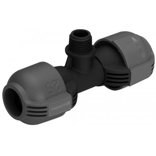 Gardena Sprinkler-System T-Stück 25 mm x 1/2"-Außengewinde, 2786-20
