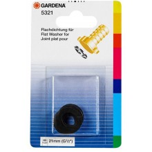 GARDENA Flachdichtung für Schlauchverschraubung 21 mm (G 1/2 ") (5 Stk) 05321-20